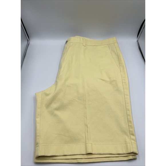 Roundtree & Yorke Other - Roundtree & Yorke Mens 9"‎ Yellow Chino Shorts Size 40